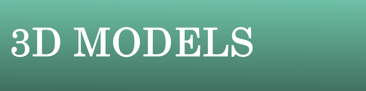 3D Models